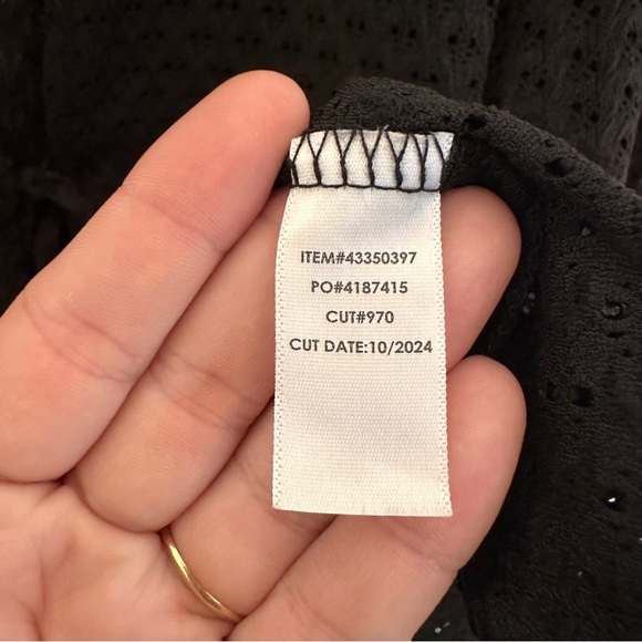 Torrid Festi Lace Tie-Front Crop Top Cardi size 4X Black - Picture 7 of 8